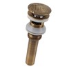 Pop Up Sink Drain Vintage Sink Vessel Drain Stopper Plant