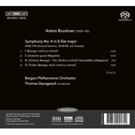 Bis Bergen Philharmonic Orchestra - Symphony No. 4 [New SACD] Hybrid SACD