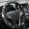 Star & Moon Pattern Car Steering Wheel Cover, Universal Non-slip