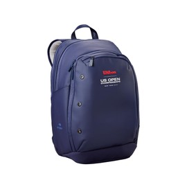 WILSON 2025 US Open Tour Tennis Backpack - Navy, Holds up to 2 Rackets