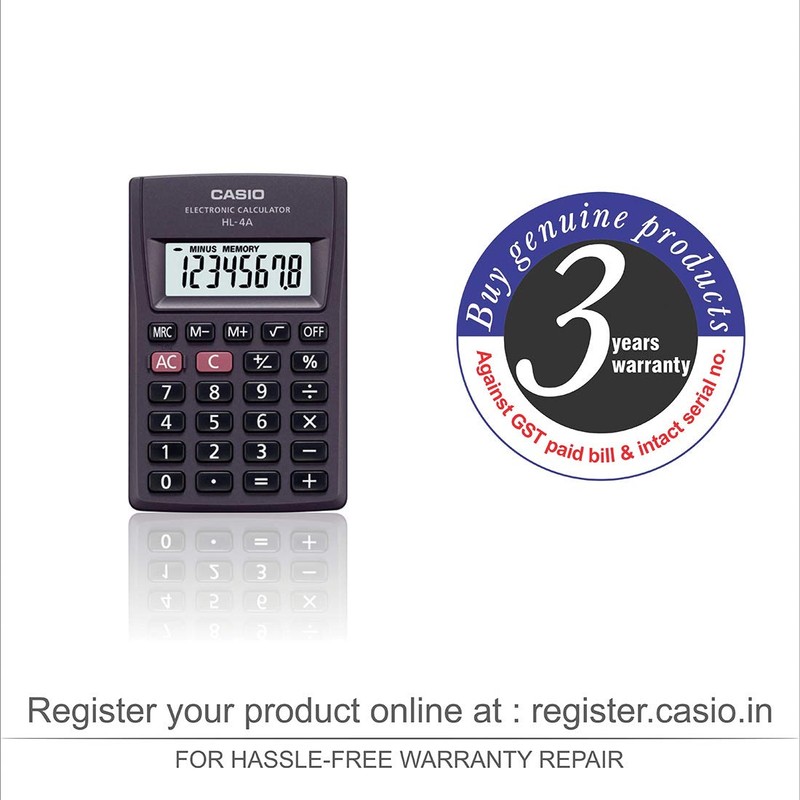 Casio HL 4AW Calculator