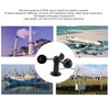 Qcwwy 3-Cup Wind Sensor ABS Wind Speed Detector with 8M