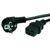 Value Power Cable Schuko IEC320 °C19 16 A 2 M