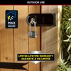 MASTER LOCK Heavu Duty Padlock [Key] [Laminated Steel] [Weatherproof] [XL