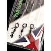 Twin Pack Fluorocarbon Leaders Ronnie Rig Spinner Swivel Booms 6
