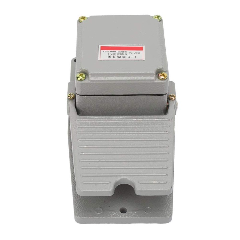 Foot Switch Non-Slip Pedal Control Power Switch Aluminium Shell Momentary