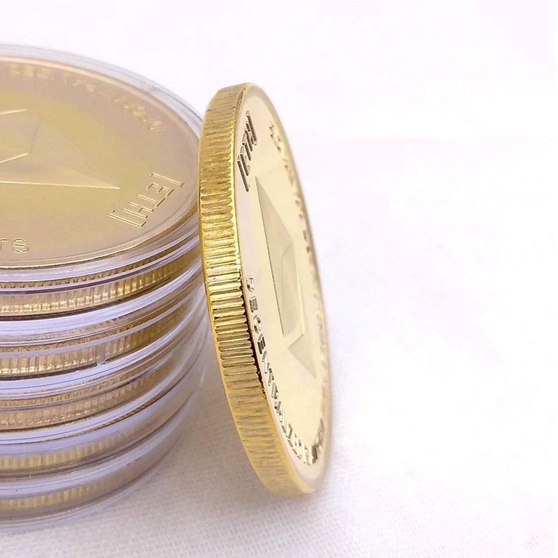 SUPIA Actual Physical Litecoin with Silver Plating Display Iem Case