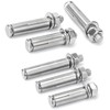 Sipery Expansion Bolts, 304 Stainless Steel External Hex Nut Expansion