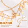 Reaky Gold Sequin Head Chain Snake Hair Chain Egyptian Headpiece