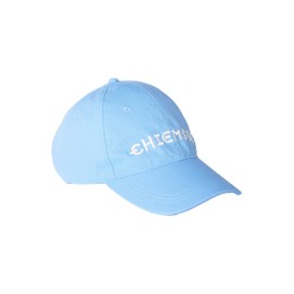 CHIEMSEE Unisex Cap Men & Women I Sporty One Size Baseball Cap Made of 100% Cotton I Cap Women & Men for Leisure & Sports I Easy Care & in Typical Label Design I Cap in 3 Colours, Sky Blue