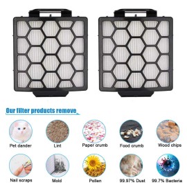 For Shark Vacuum HEPA Filter for Shark Navigator Pet Plus NV251, NV255