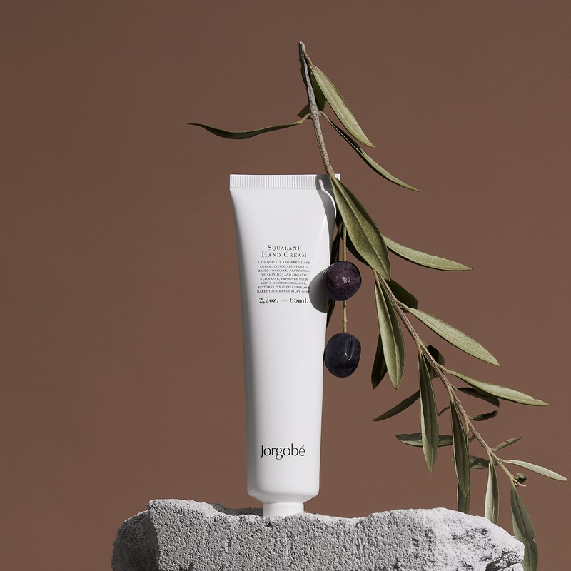 Jorgobé Hand Cream with Plant-Based Squalane, Panthenol and Organic Glycerine,