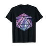 RPG Games Board Games Dice Pen and Paper T-Shirt, black