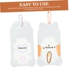 jojofuny 2pcs Clear Cartoon Card Holder Sleeve for Id Credit