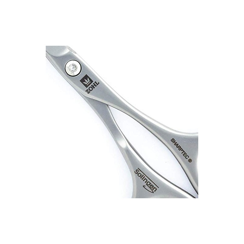 ZOHL Solingen Cuticle Scissors SHARPtec with Manually Sharpened & Curved