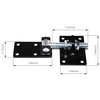 Gate Hinges Wooden Gate Hinge DORTIMATE JL27A Adjustable Heavy Duty