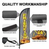 Fried Fish Advertising Swooper Flag Banners, Fried Fish Feather Flags