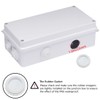 Zulkit Junction Box ABS Plastic Dustproof Waterproof IP65 Universal Electrical