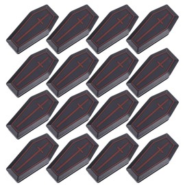 20pcs Mini Coffin Box Halloween Plastic Treat Boxes Party Favors