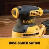 DEWALT Orbital Sander Kit, 5 inch, 3 amp, Corded, 12,000