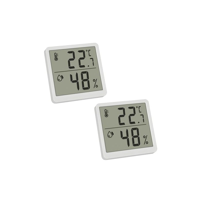 TFA Dostmann 30.5059.02.02 Indoor Digital Thermo-Hygrometer, Thermometer and Humidity, Room