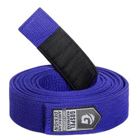 GOSPEL Pearl Weave Series BJJ Belt for Men & Women | Brazilian Jiu Jitsu Belt with Pearl Colors, Pearl Blue, A2
