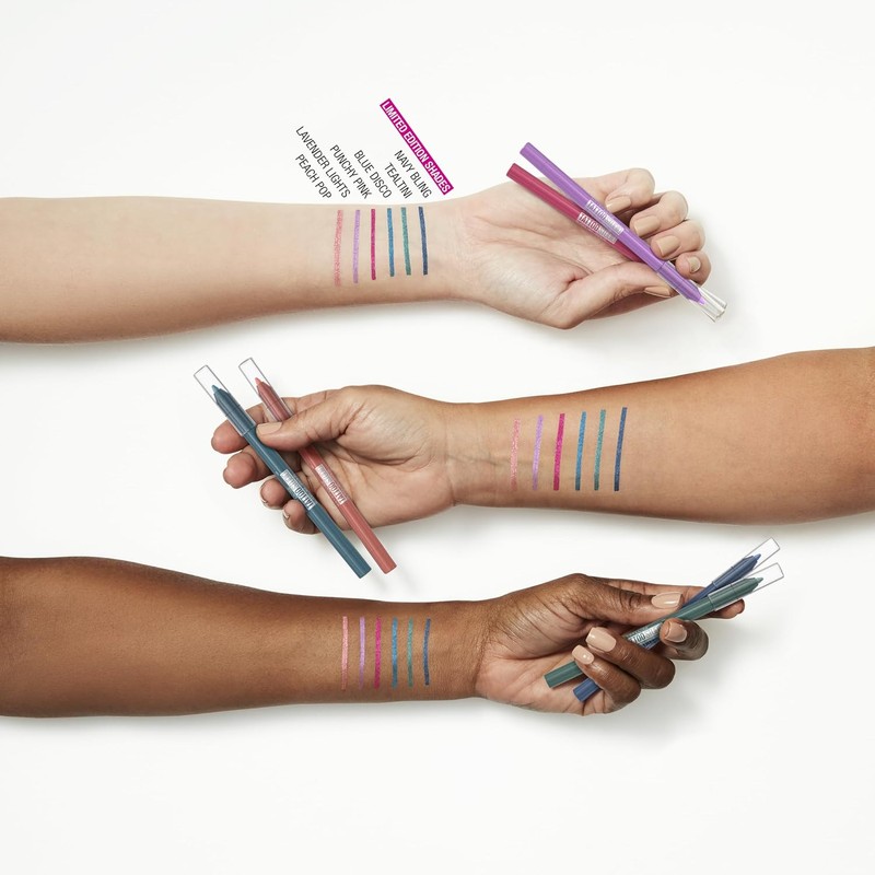 Maybelline Lápiz Delineador De Ojos Afilable Tattoo Studio, Duración De