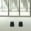 40 Pcs Rubber Feet for Sink Grid,Black Rubber Feet for