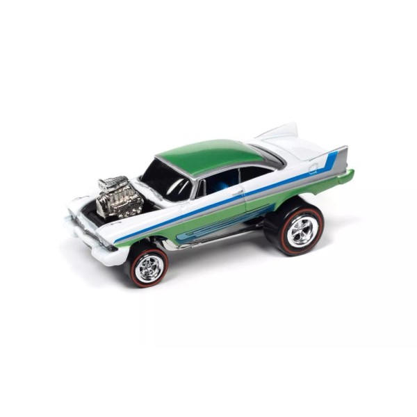 Johnny Lightning 1958 PLYMOUTH FURY  1/64 DIECAST CAR JOHNNY LIGHTNING