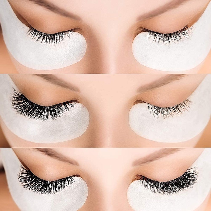 50 Pairs Eye Pads for Eyelash Extension Eyelash Pads Lint-Free