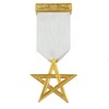 Excellent Master Masonic Breast Jewel - [4'' Tall]