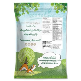 Food to Live Organic Super Grains Blend, 10 Pounds — A Mix of Millet, Buckwheat, Red and White Quinoa. Non-GMO, Non-Irradiated, Vegan Superfood, Bulk