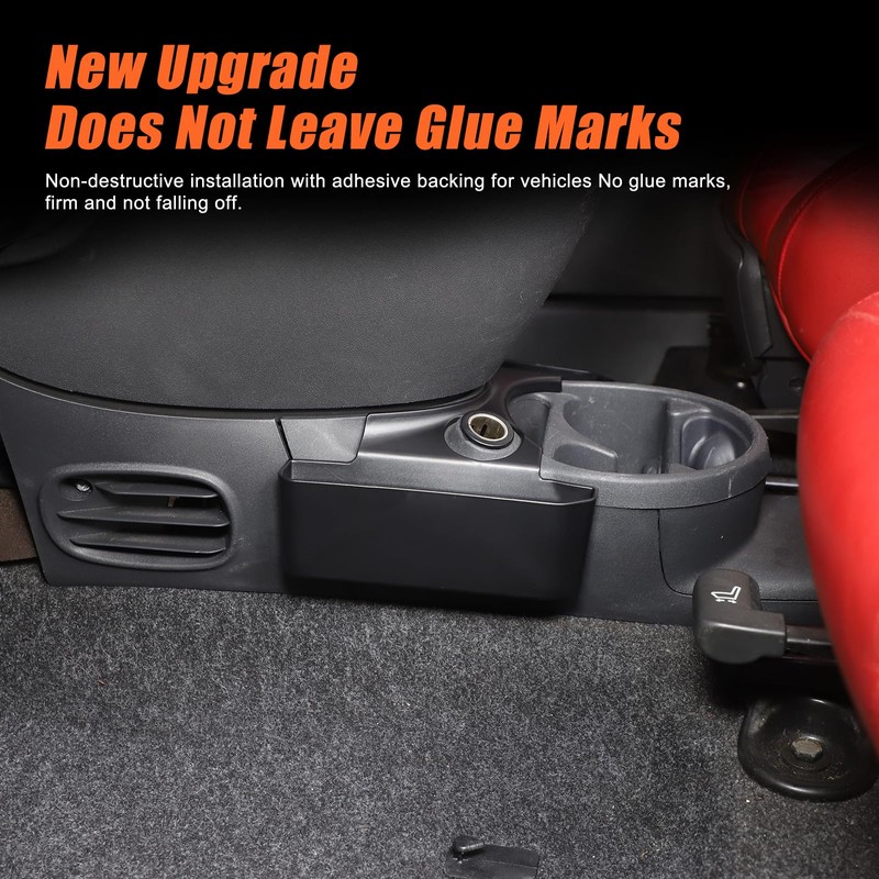 PIUGILH Car Insert Storage Box Suitable for Fiat 500 2007-2015,