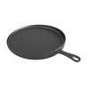 GoodCook Pre-Seasoned Cast Iron Pizza Pan, 10.5 Inch, Black