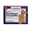 Thera|Care First Aid Plastic Bandages | Assorted Sizes, 110 Count