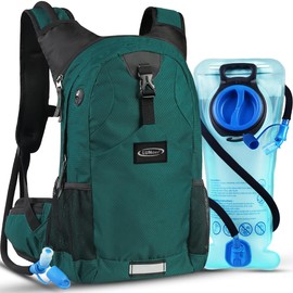 Lunidry Hydration Pack Thermal Insulated Hydration Backpack with 2L BPA Free Leak-Proof Water Bladder, Daypack Perfect for Running, Cycling, Hiking, Climbing-Keep Liquids Cool Up to 4 Hours