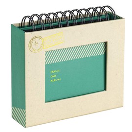 Nakabayashi A-FTPC-102-G Frame Case Album, Large Size, Holds 60 Sheets, Craft, Green
