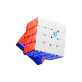 LiangCuber Moyu Aosu V7 M 4x4 Speed Cube Single-Track Magnetic Flagship Stickerless, Moyu AoSu WRM V7 Magnetic 4 by 4 Cube 96 Magnets (Single-Track Magnetic)