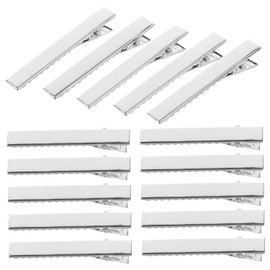 DOITOOL 100 Pinzas Para El Cabello De Cocodrilo Metal 2.20In Clips De Peluquería Para Peinar Y Seccionar Uso Diario Manualidades