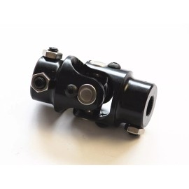 Rodspeedracing Mustang II Manual Steering U-Joint 3/4" DD x 9/16"-26 Spline Black