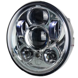 Eagle Lights 5 3/4" Chrome LED Headlight Yamaha Bolt Raider Road Star XVS650