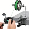 Manual Fishing Line Spooler for Reel Line Winding – Adjustable