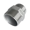 LOZOME 1-1/2"x1-1/4" Male Hex Nipple Threaded Reducer Connector Pipe Fitting