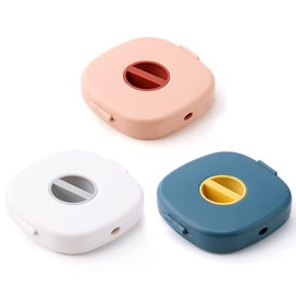 SITAKE 3PCS Cable Management, Retractable Portable Cord Organizer, 3 Colors Flexible Cable Organizer for Home Office Classroom (Square)