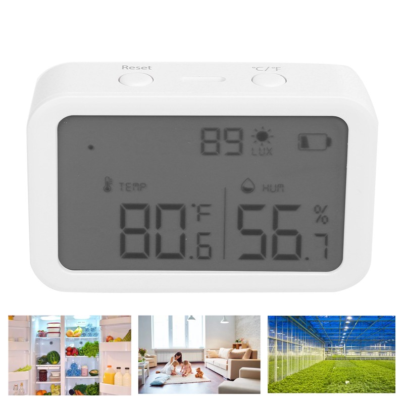 Temperature and Humidity Sensor for TUYA with Intelligent Switch LCD