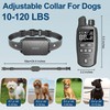 S-ETOVUS Dog Training Collar, 4500 FT Waterproof Bark Collar,Shock Collar