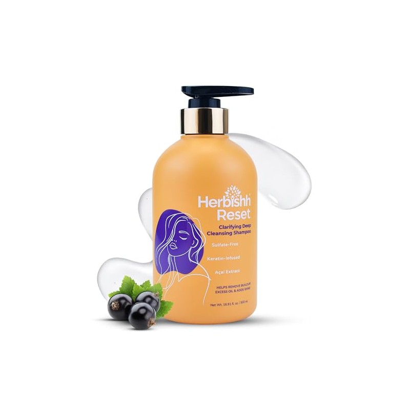 Herbishh Clarifying Deep Cleansing Shampoo – Shampoo Purificante para Cabello