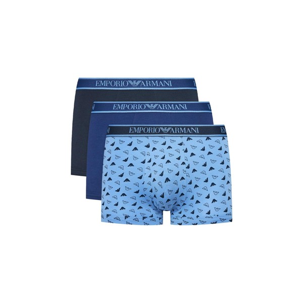 Emporio Armani Men's Swimming Trunks, Mar/St Azzur/Inchios