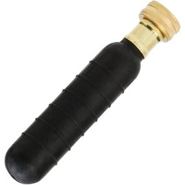 Master Plumber 00332 EF Medium Drain Bladder, Clears 1 1/2-in to 3-in Drains, Designed for Use with Garden Hoses, Brass Fitting Included, Works with Most Medium Household Drains