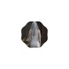 Cliory Cliory White Pearl Bride Veil Pearl Wedding Bridal Veil